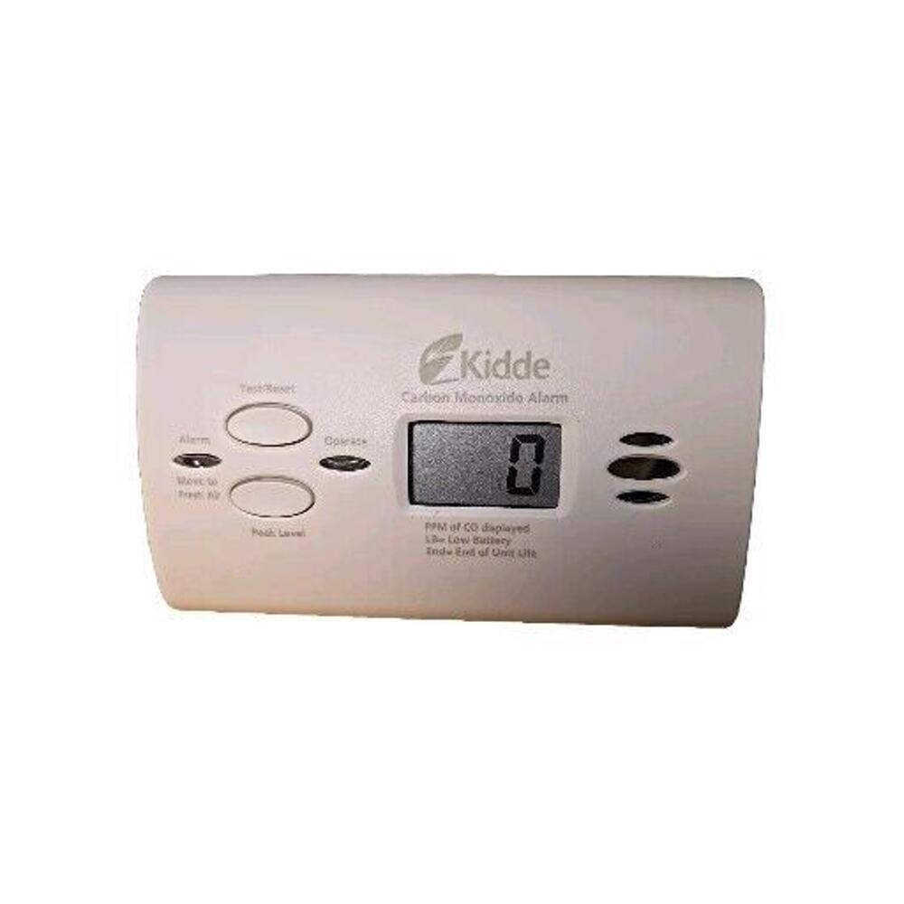 Kidde C3010-D Carbon Monoxide Alarm - w/ Screen - Battery Powered working